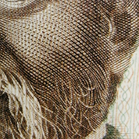 千円紙幣の伊藤博文像詳細