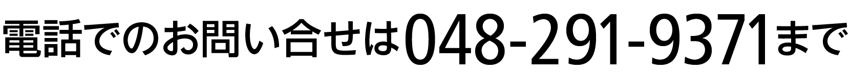 電話でのお問い合せはゼロヨンハチのニキュウイチのキュウサンナナイチまで